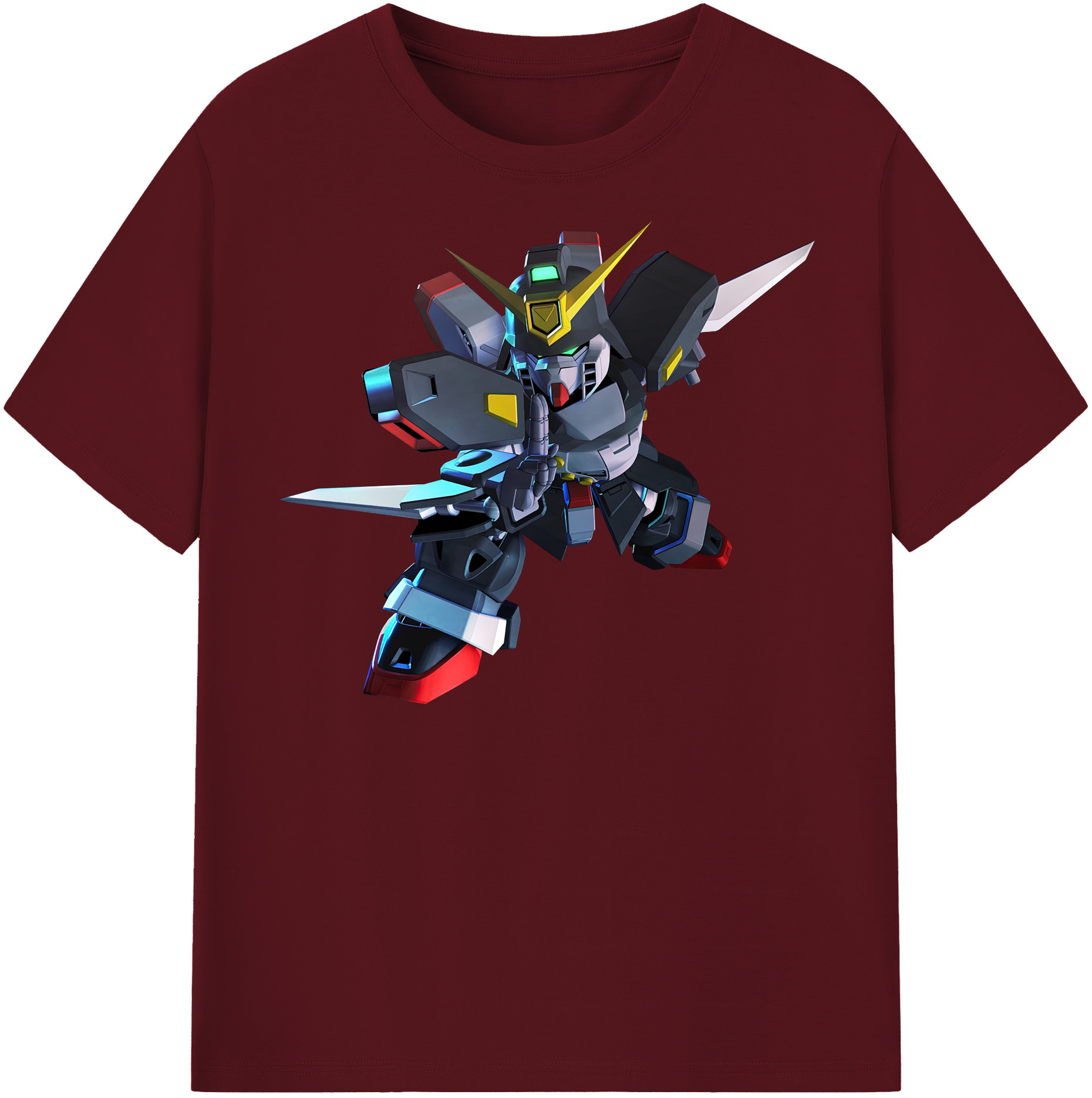 （画像用） 機動戦士ガンダム Mobile Suit Gundam 綿100％半袖Tシャツ（フロントプリント）